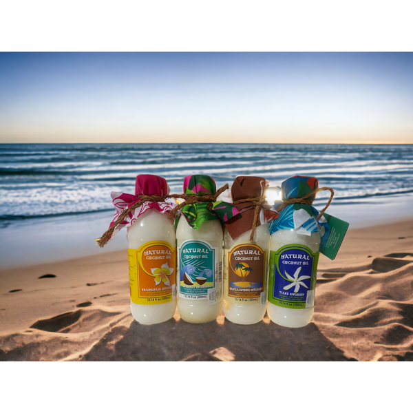 Naturally Fiji Infused Coconut Oil 4PACK